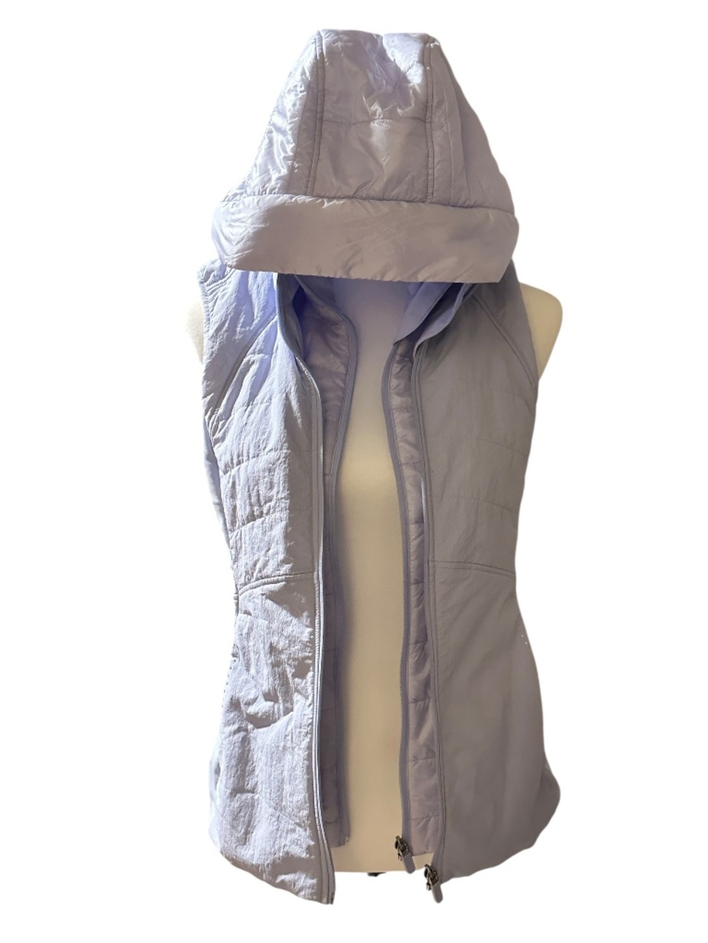 Lululemon Light/Pastel Blue Another Mile Water Repellent Running Vest Size 6